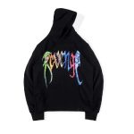 sp5der 555555 angel hoodie black mam woman