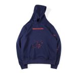 sp5der insectgroupie hoodie blue