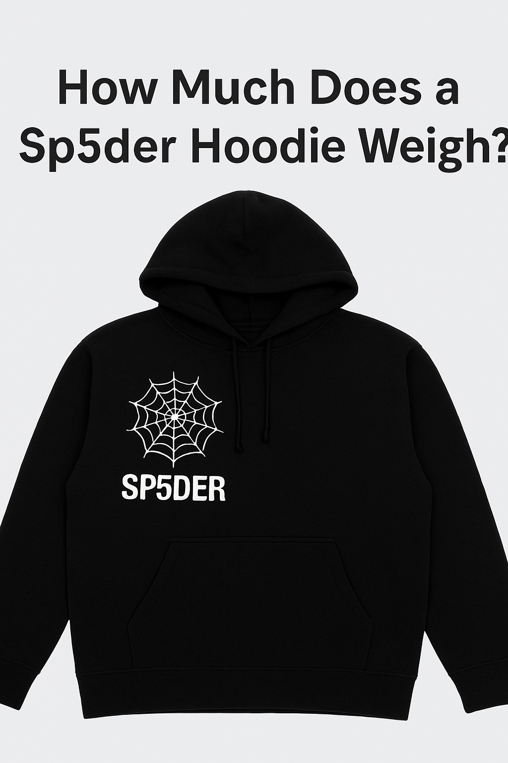 How Much Does a Sp5der Hoodie Weight
