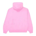 Sp5der Atlanta Hoodie Pink